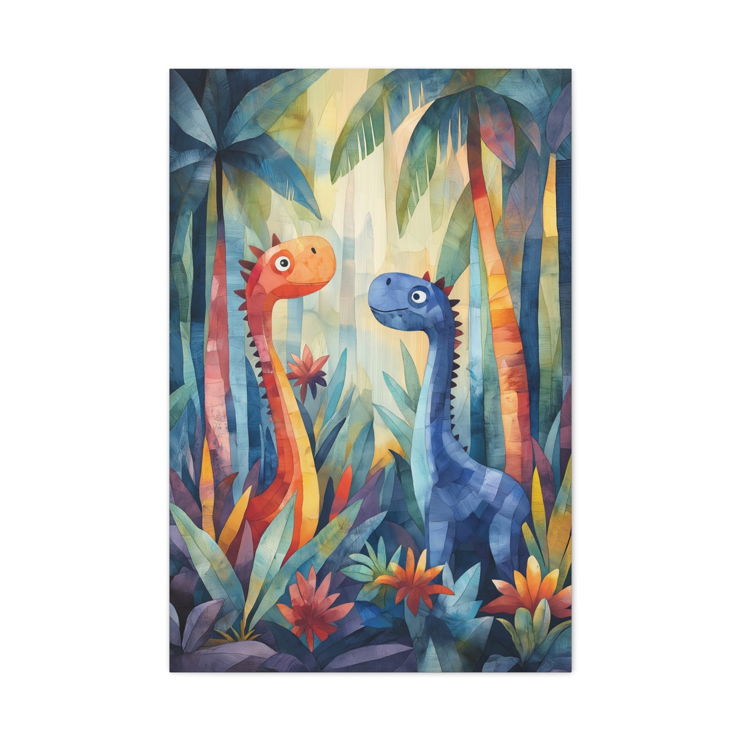 Dinosaures Magiques dans la Jungle Enchantée
