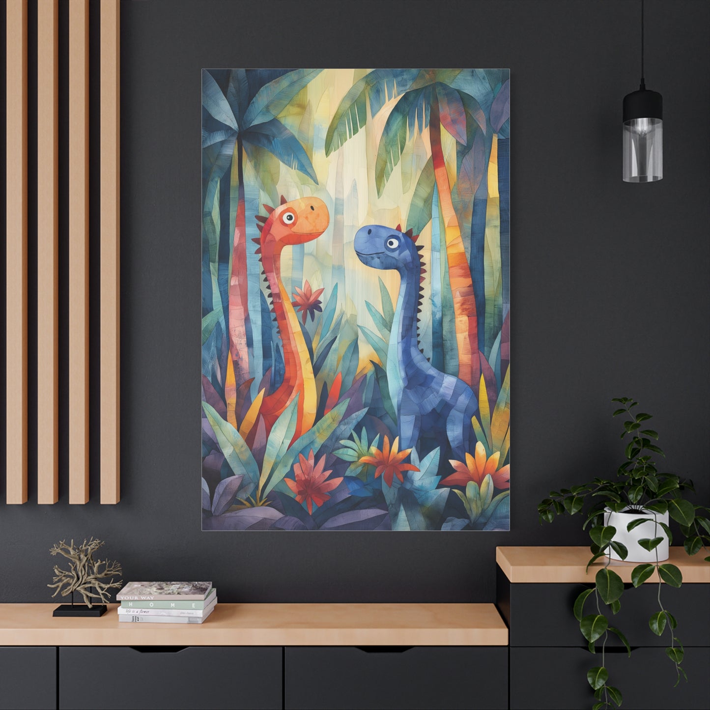 Dinosaures Magiques dans la Jungle Enchantée