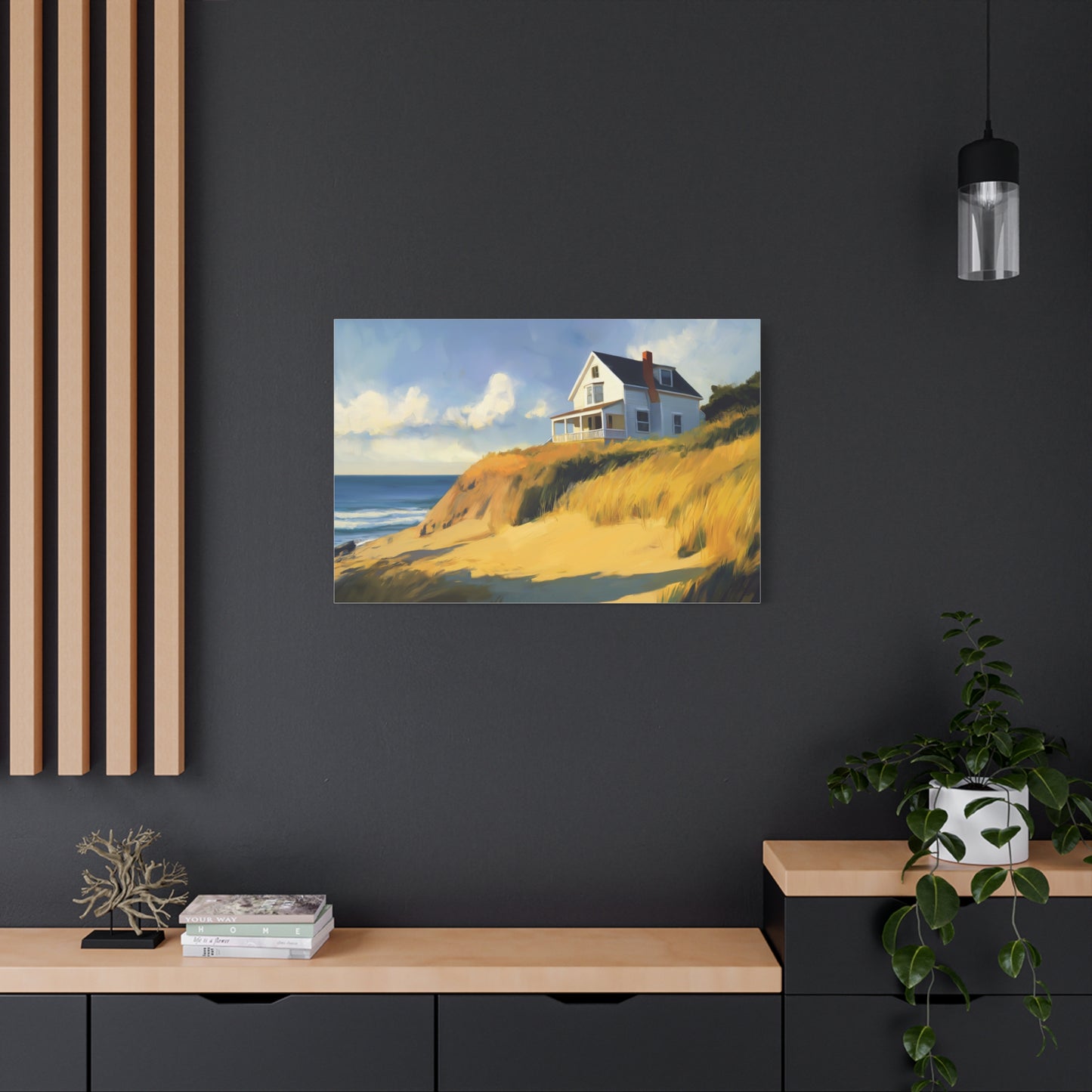 Maison Rêveuse au Bord de Mer