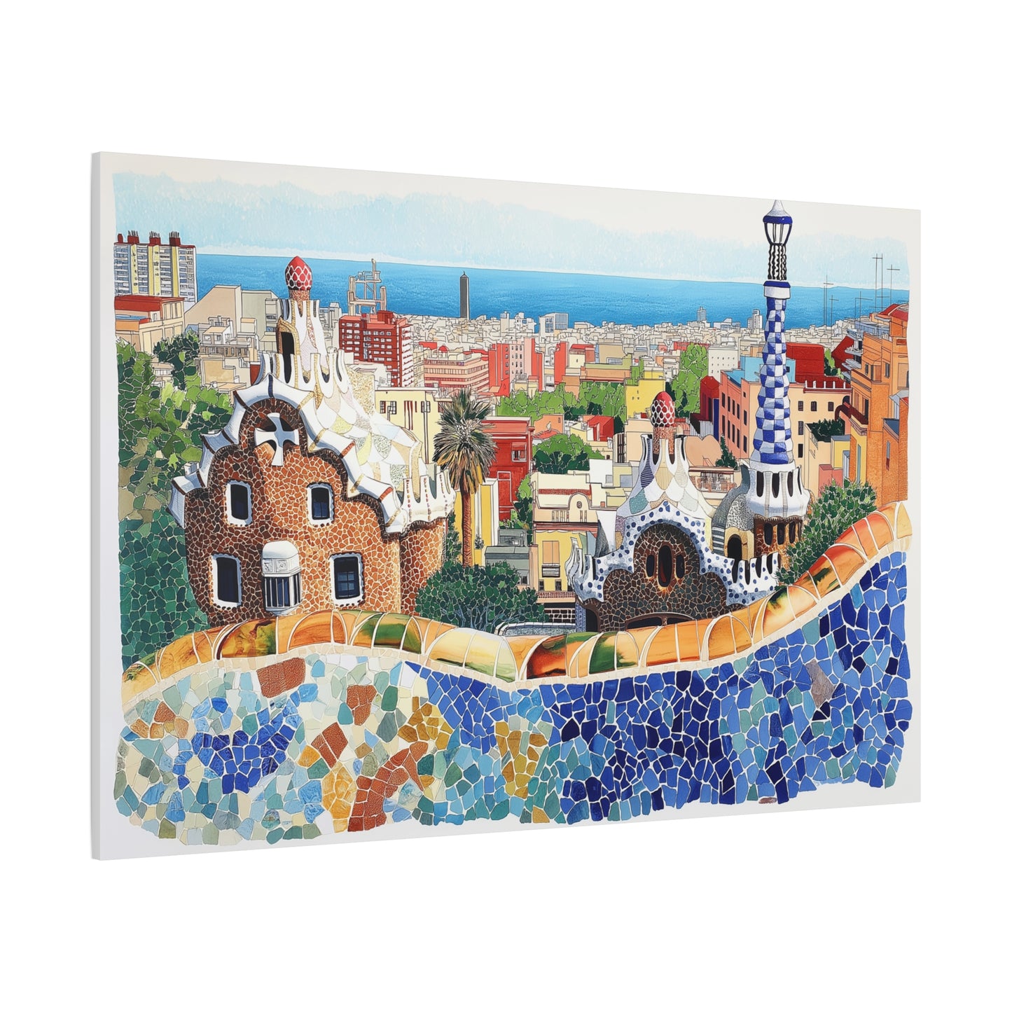 Évasion Colorée au Parc Güell