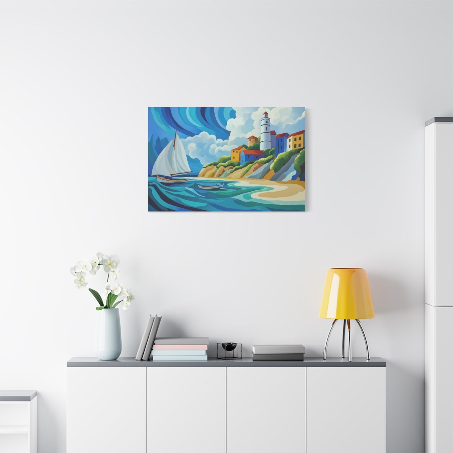 Évasion Maritime en Couleurs Vibrantes