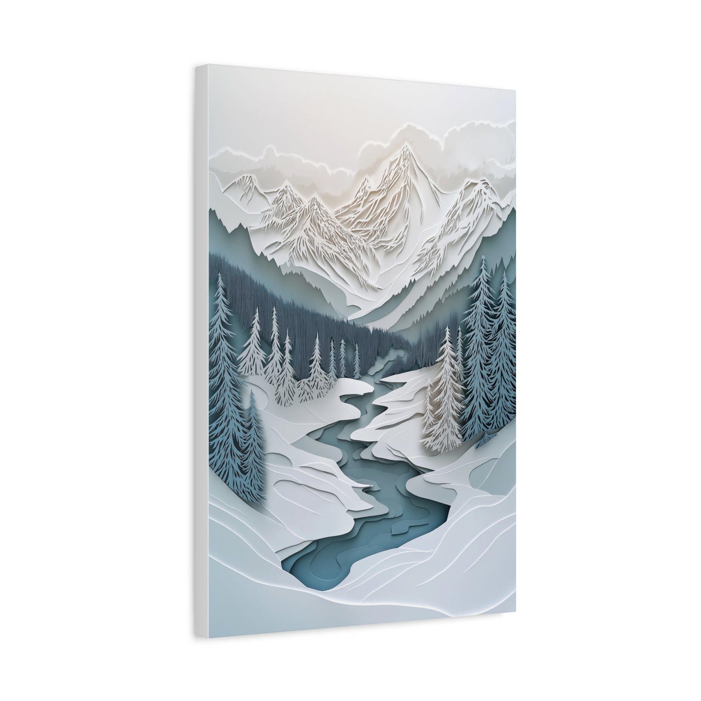 Magie Hivernale : Papier en Relief