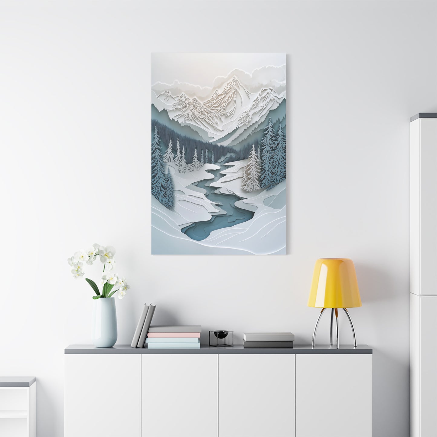 Magie Hivernale : Papier en Relief