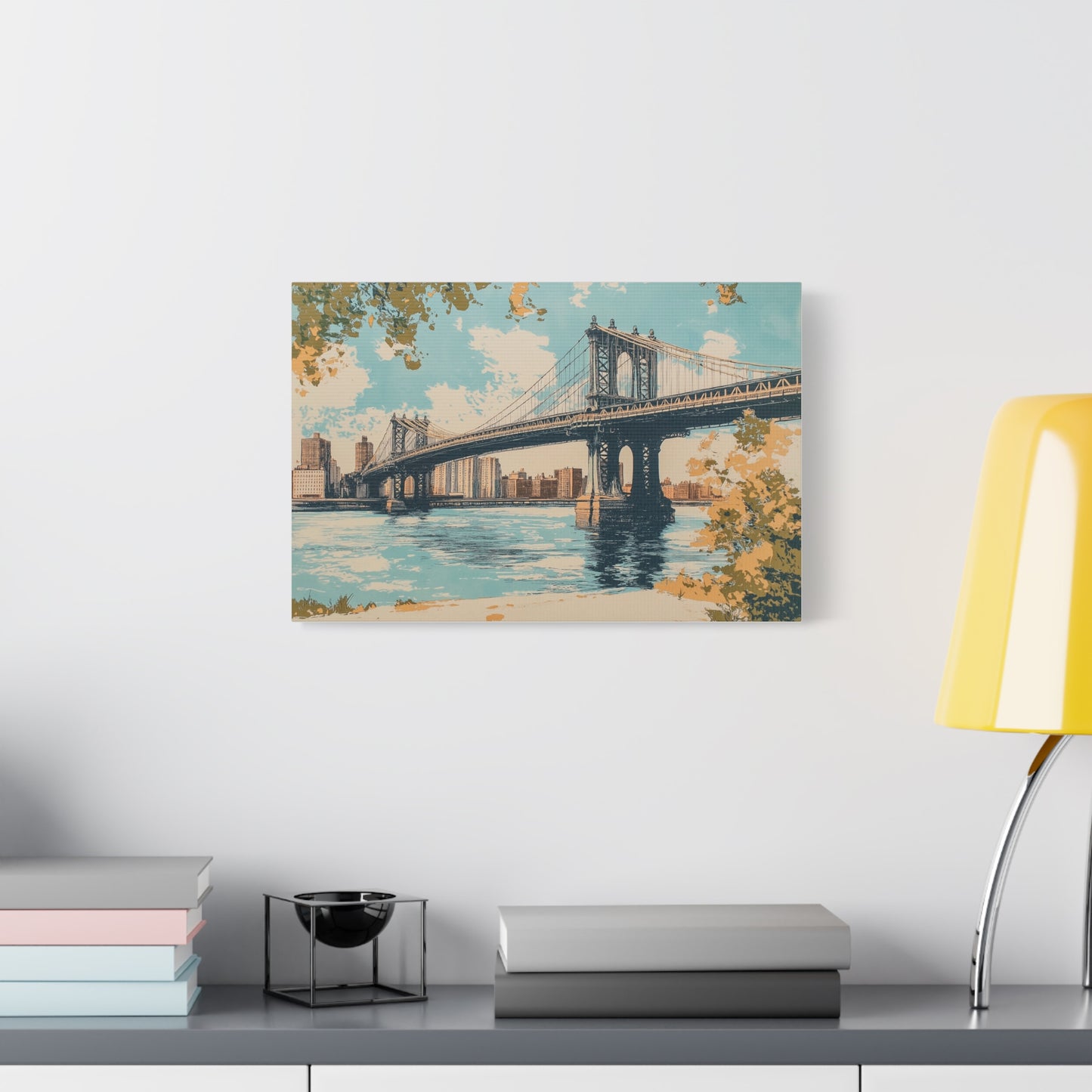 Rêverie devant le Pont de Manhattan