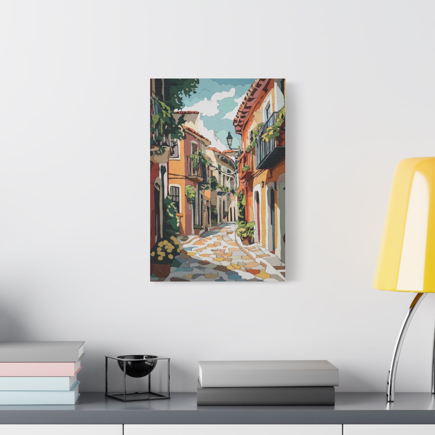 Évasion Colorée dans une Ruelle à Séville