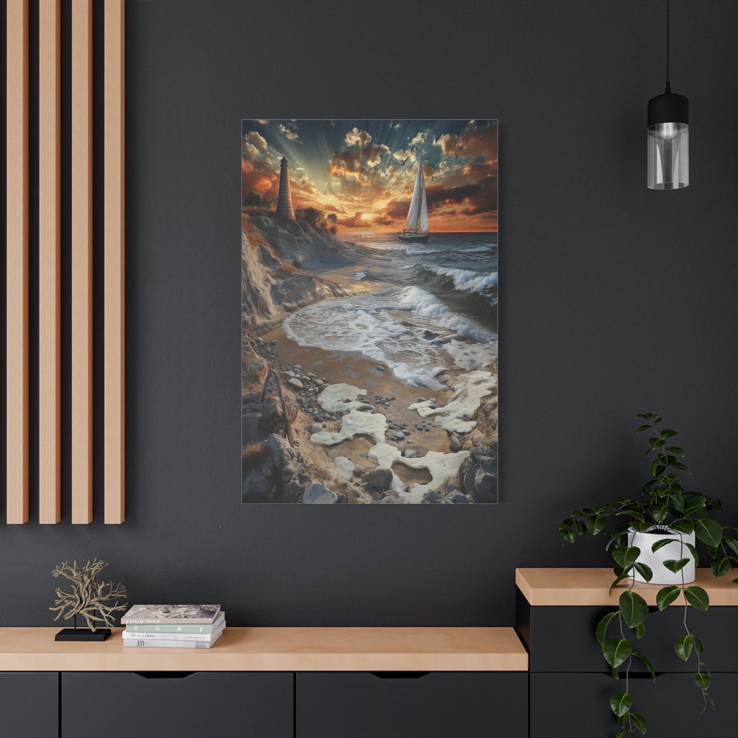 Évasion au Coucher du Soleil Marin