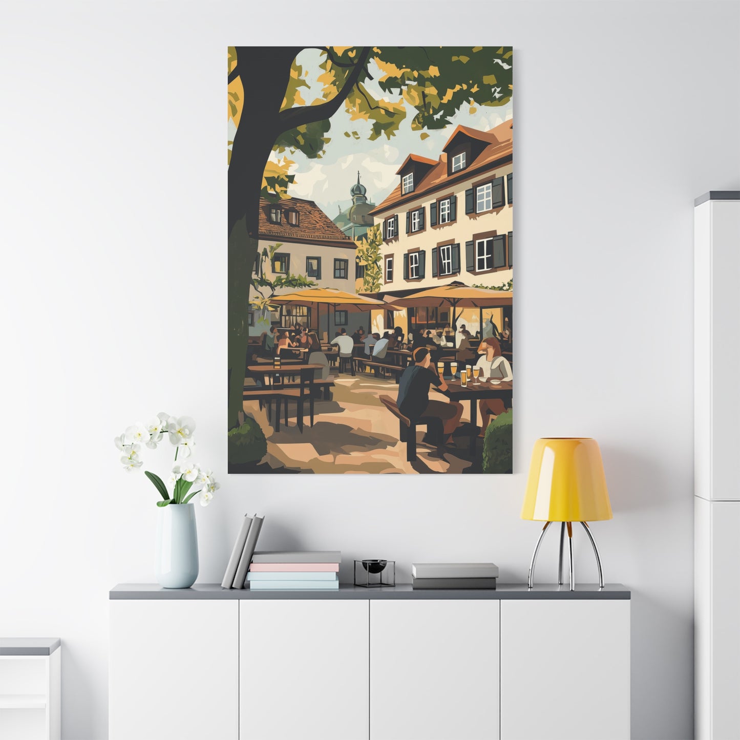 Évasion Enchantée dans un Biergarten à Munich