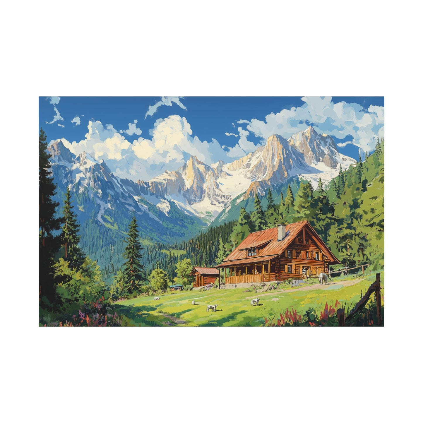 Évasion Alpine: Sérénité de Montagne