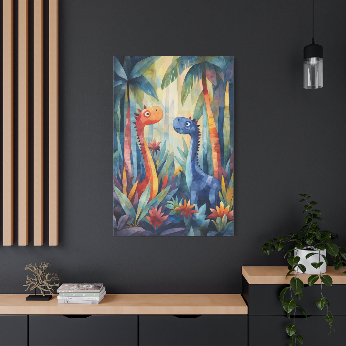 Dinosaures Magiques dans la Jungle Enchantée