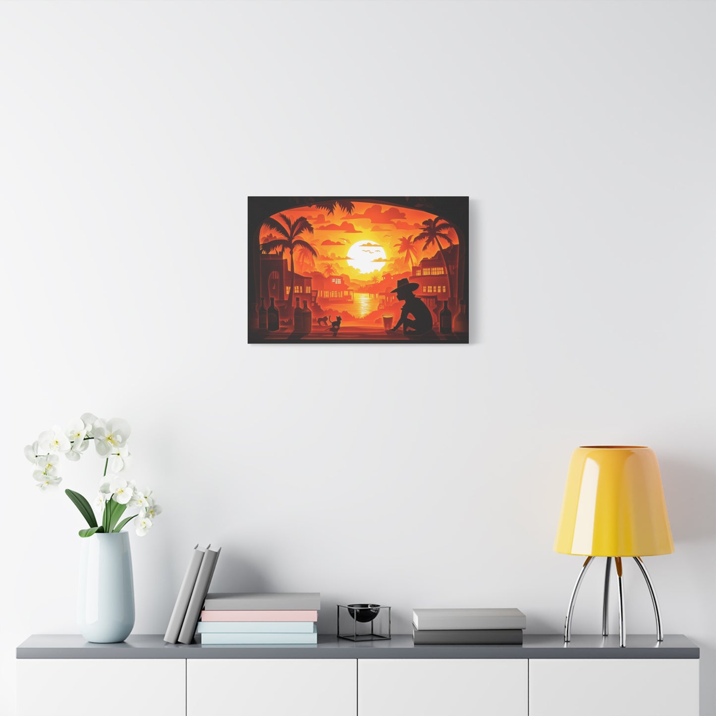 Évasion au Crépuscule Tropical