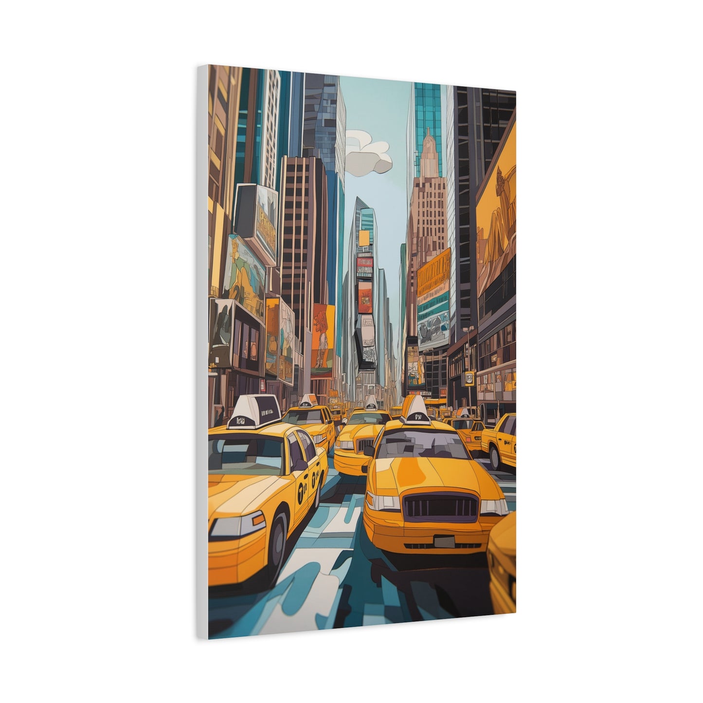 Vibrant New York : Taxis et Skylines