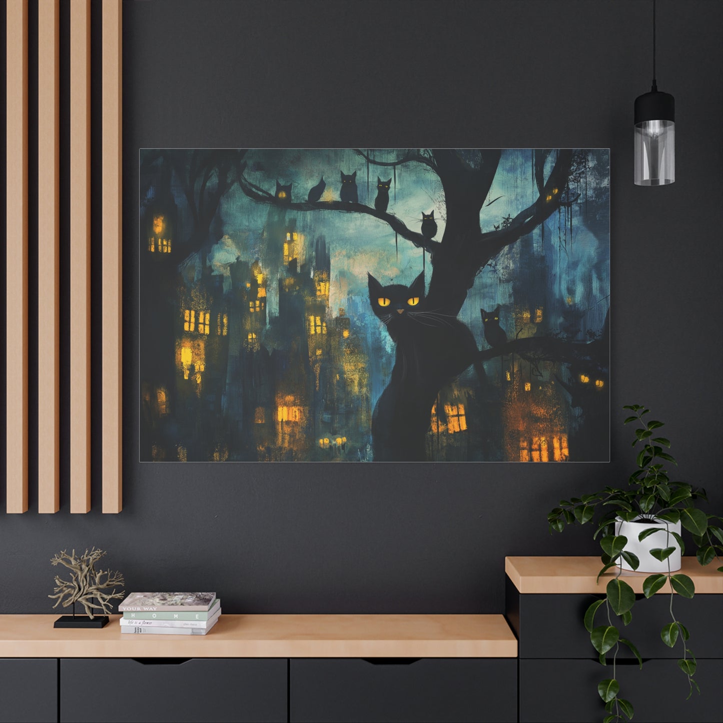 Mystère Nocturne des Chats Illuminés