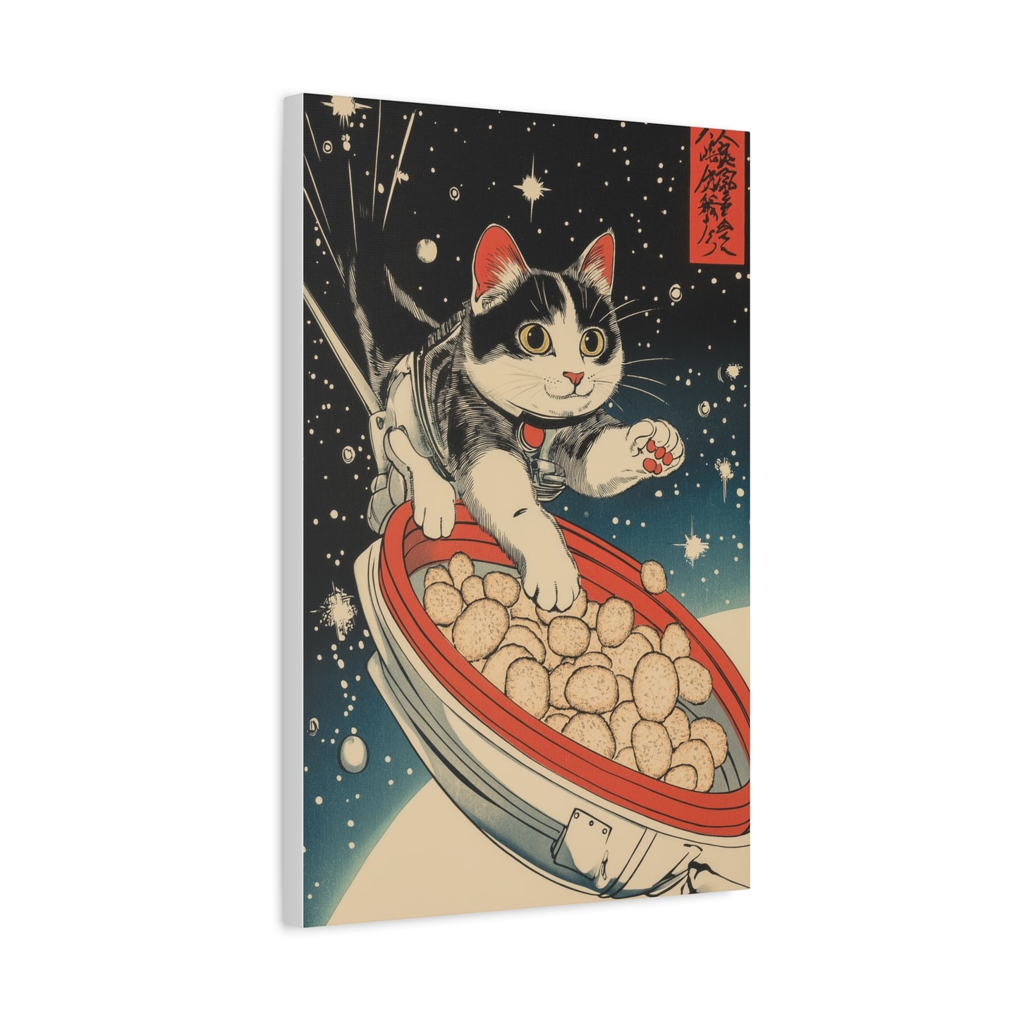 Chat Astronaute en Mission Spatiale