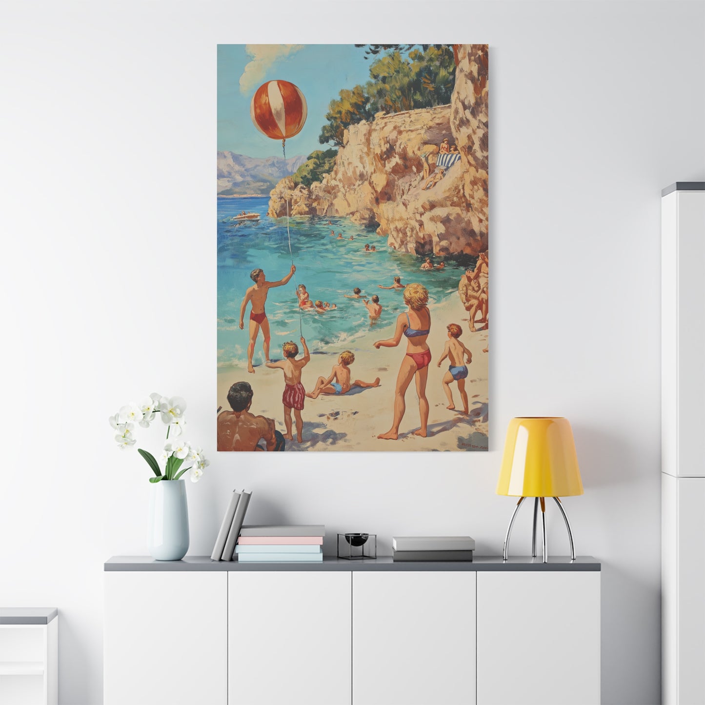 Évasion Ensoleillée sur la Plage Méditerranéenne