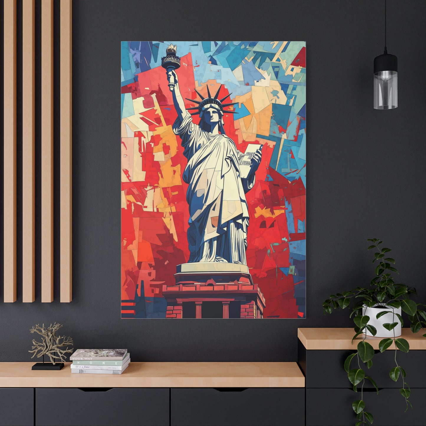 Liberté Éclatante, Art Moderne Audacieux