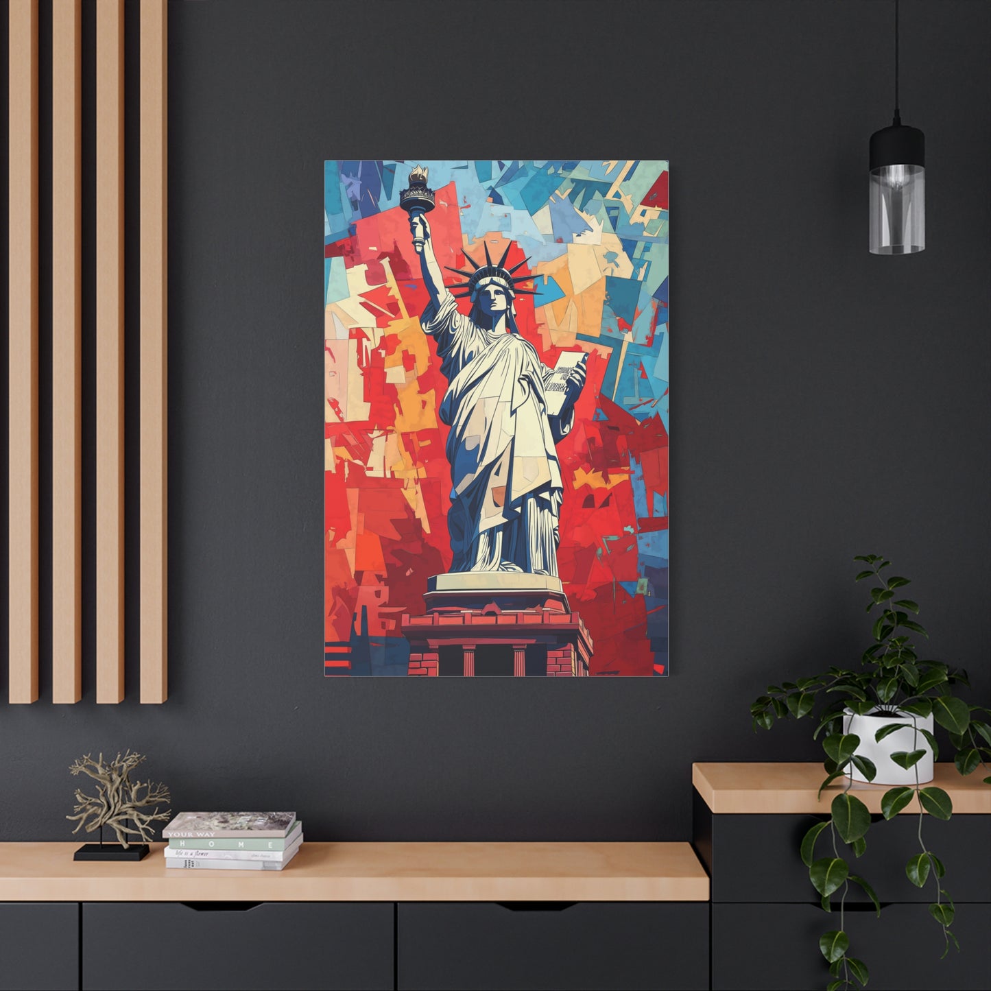 Liberté Éclatante, Art Moderne Audacieux