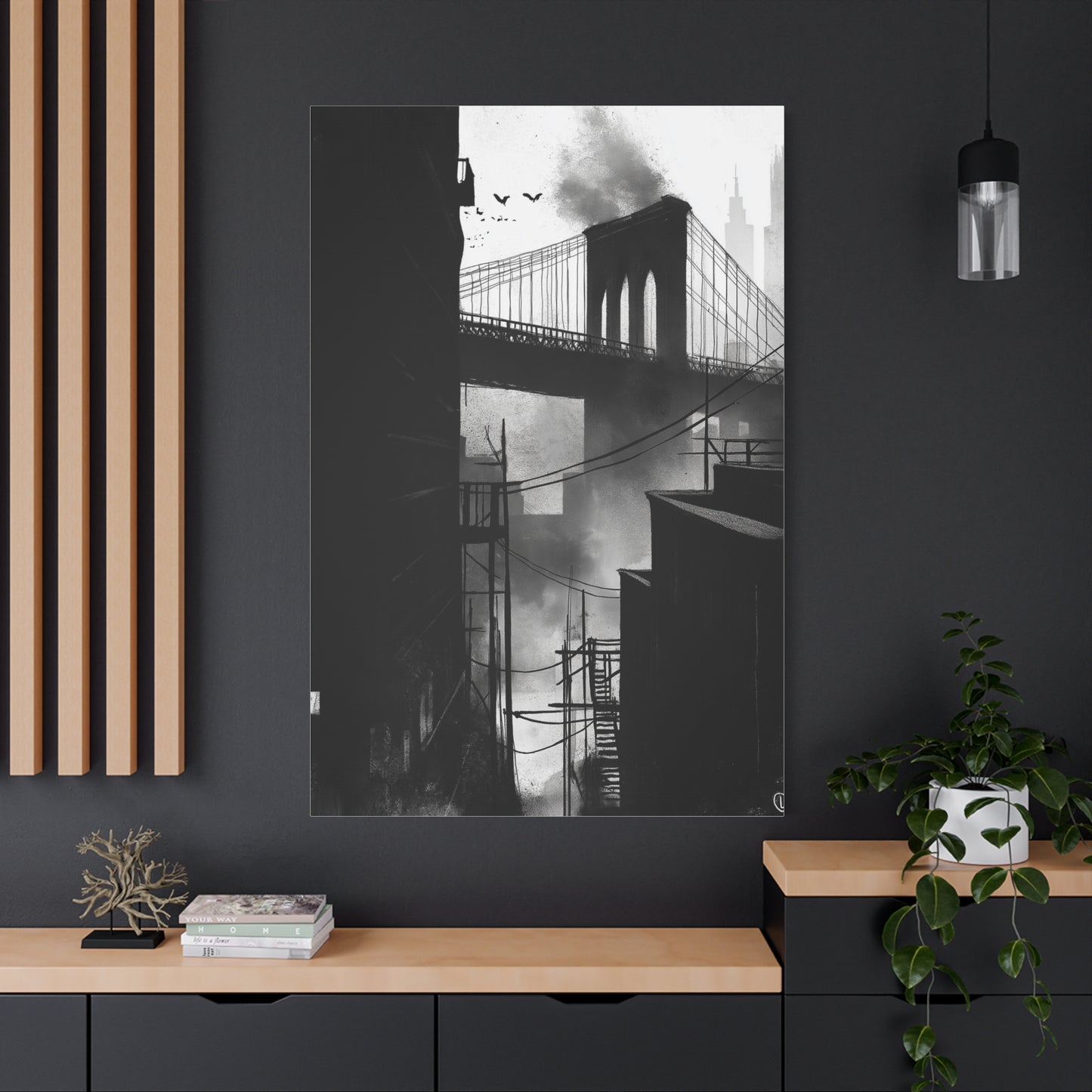 Pont de Brooklyn en Ombres Urbaines