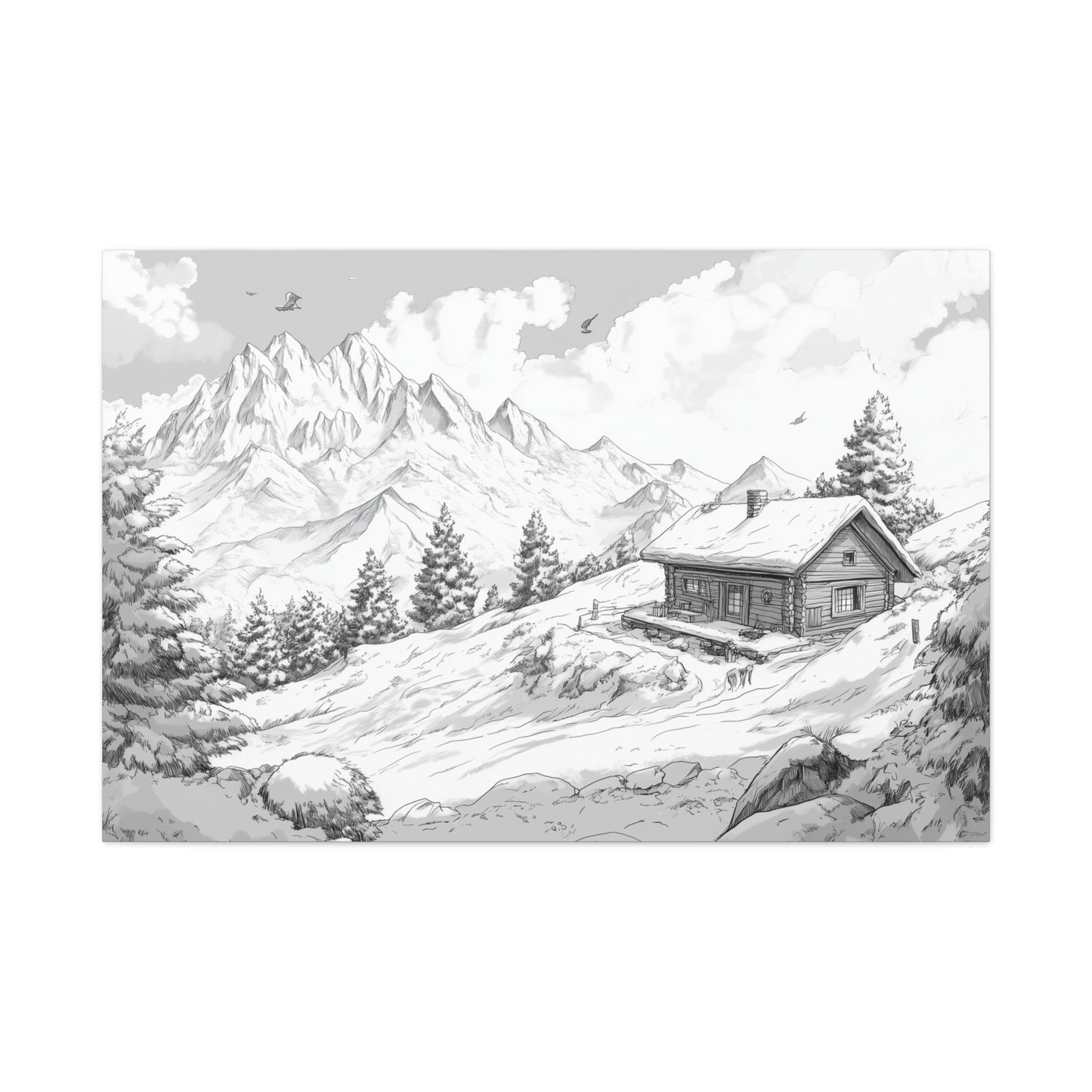 Évasion Alpine : Sérénité dans la Neige
