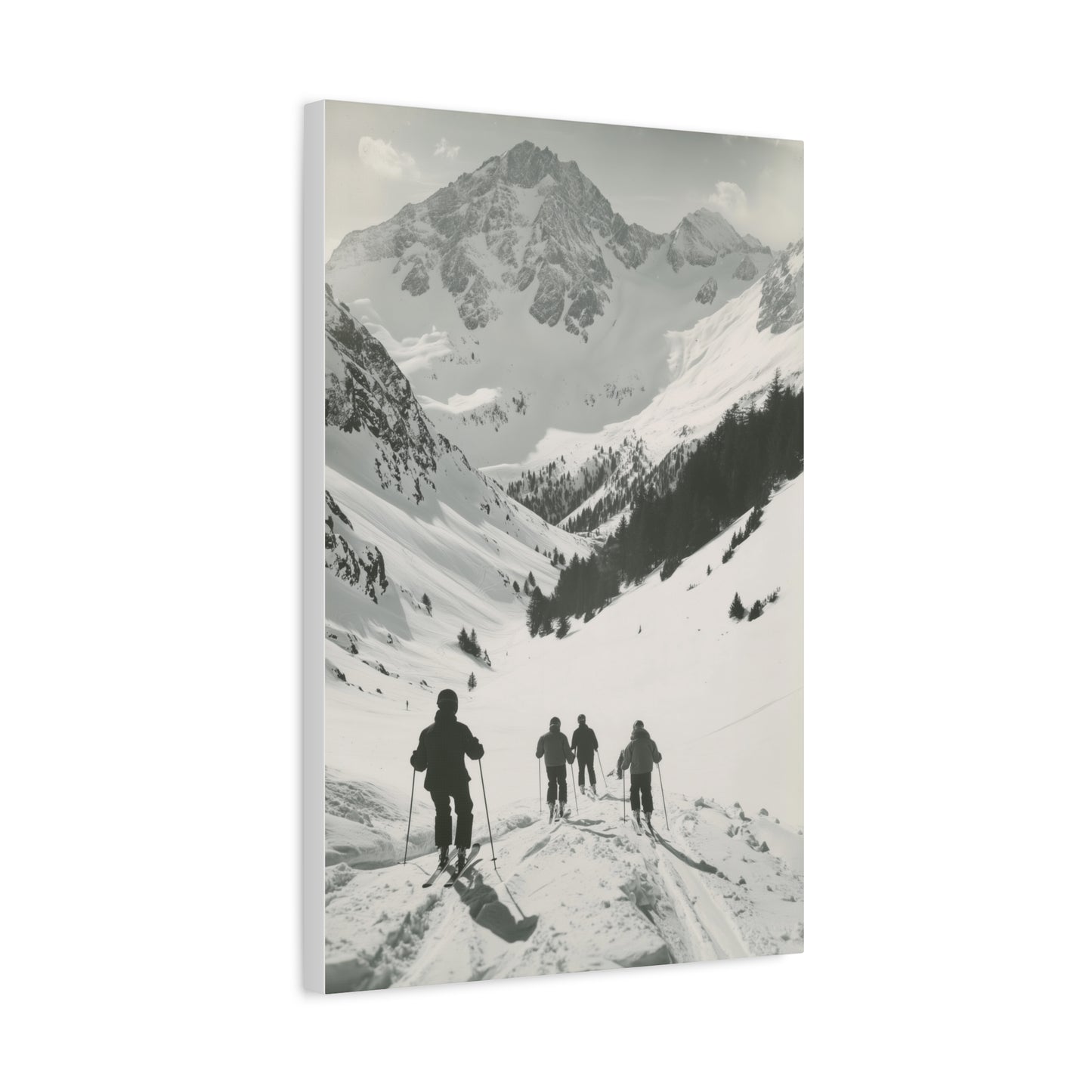 Aventure Hivernale dans les Alpes Éternelles