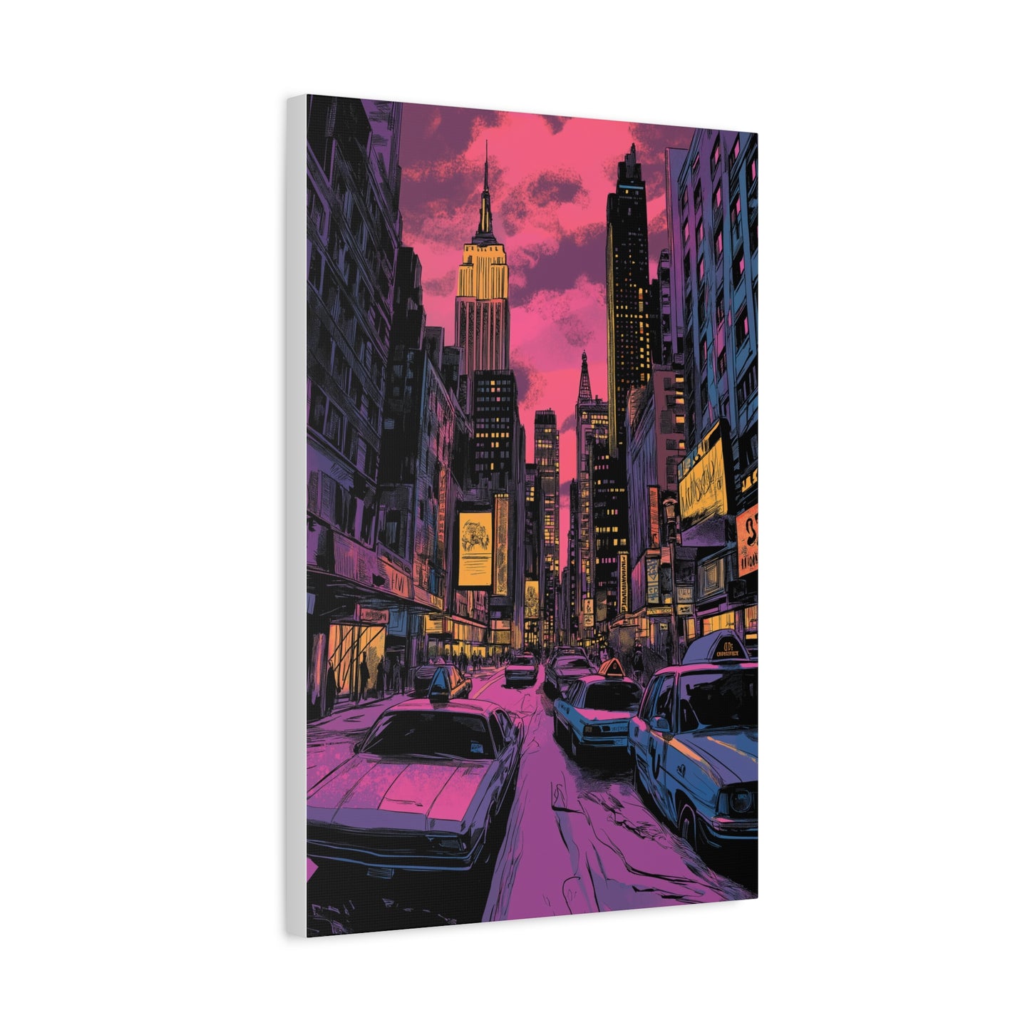 Crépuscule Urbain à New York