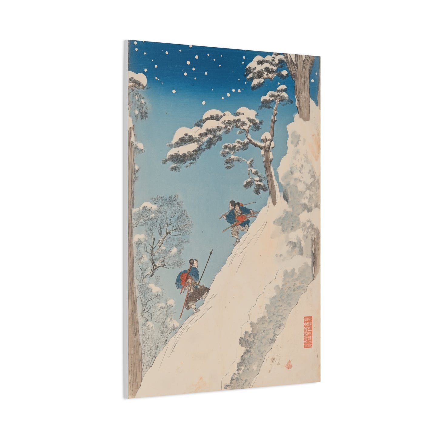 Aventure Sublime sous la Neige Étoilée