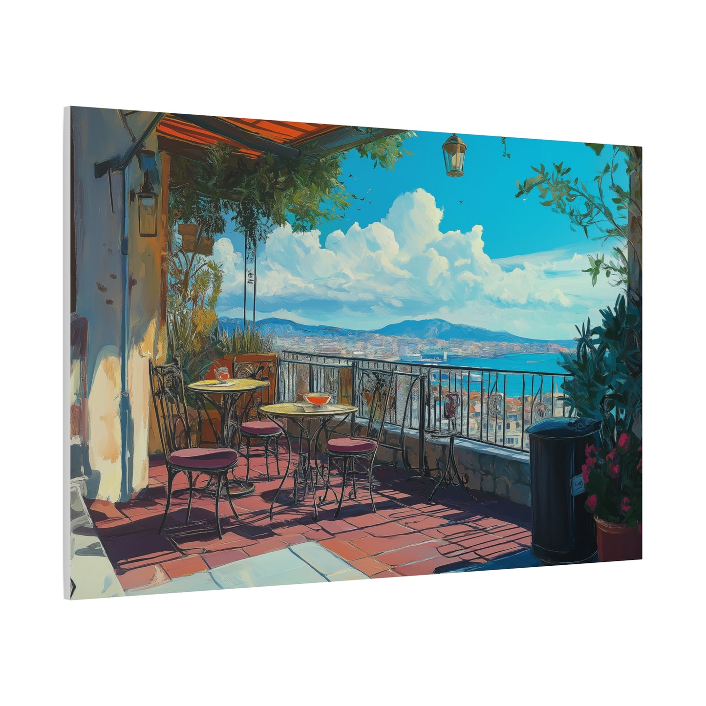 Évasion méditerranéenne sur votre terrasse