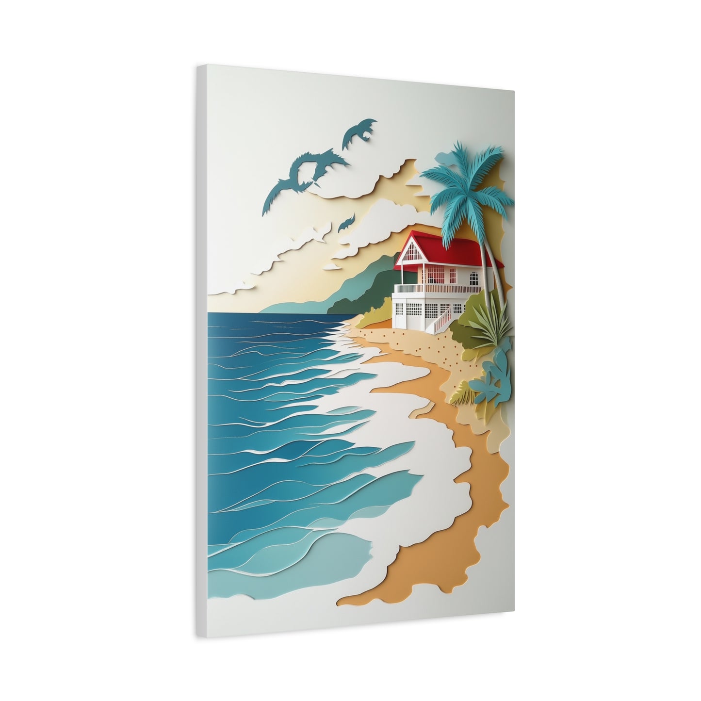 Évasion Tropicale : Art de Rêve