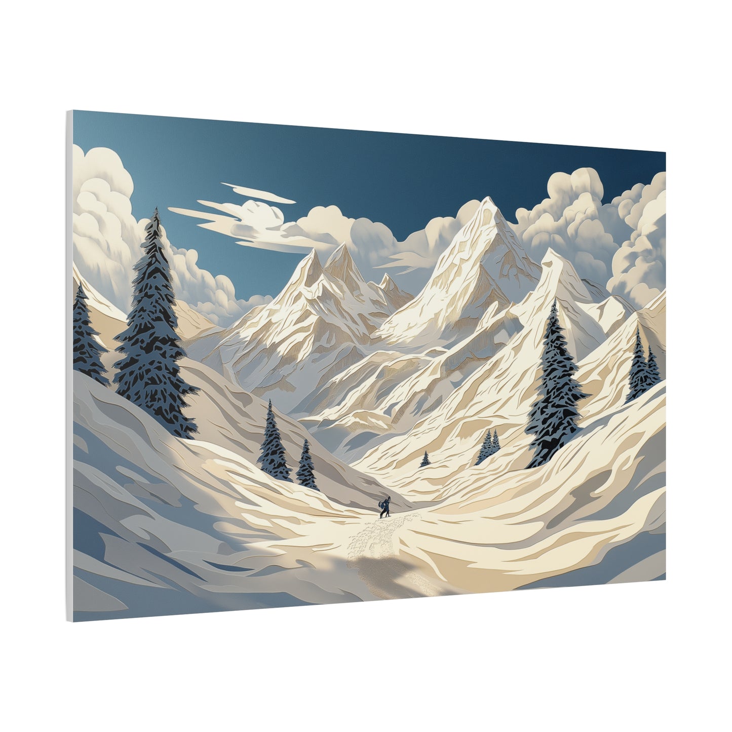 Évasion Alpestre : Tranquillité et Grandeur