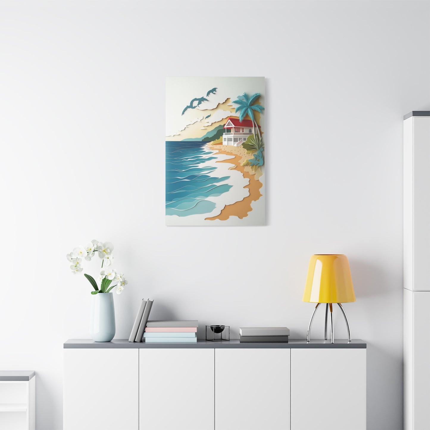 Évasion Tropicale : Art de Rêve