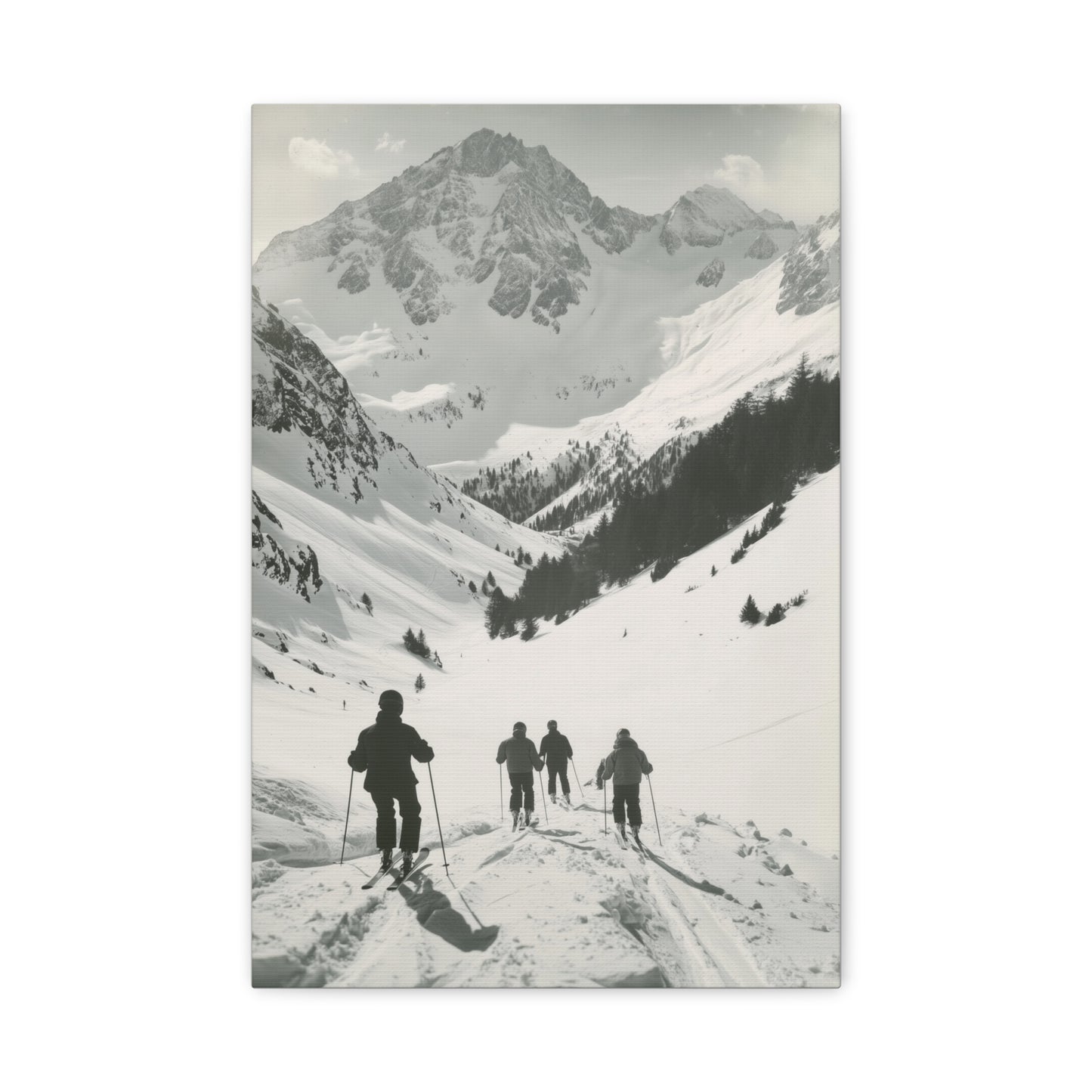 Aventure Hivernale dans les Alpes Éternelles