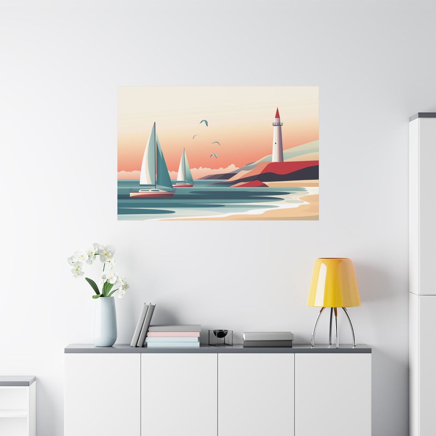 Évasion Nautique au Crépuscule Lumineux
