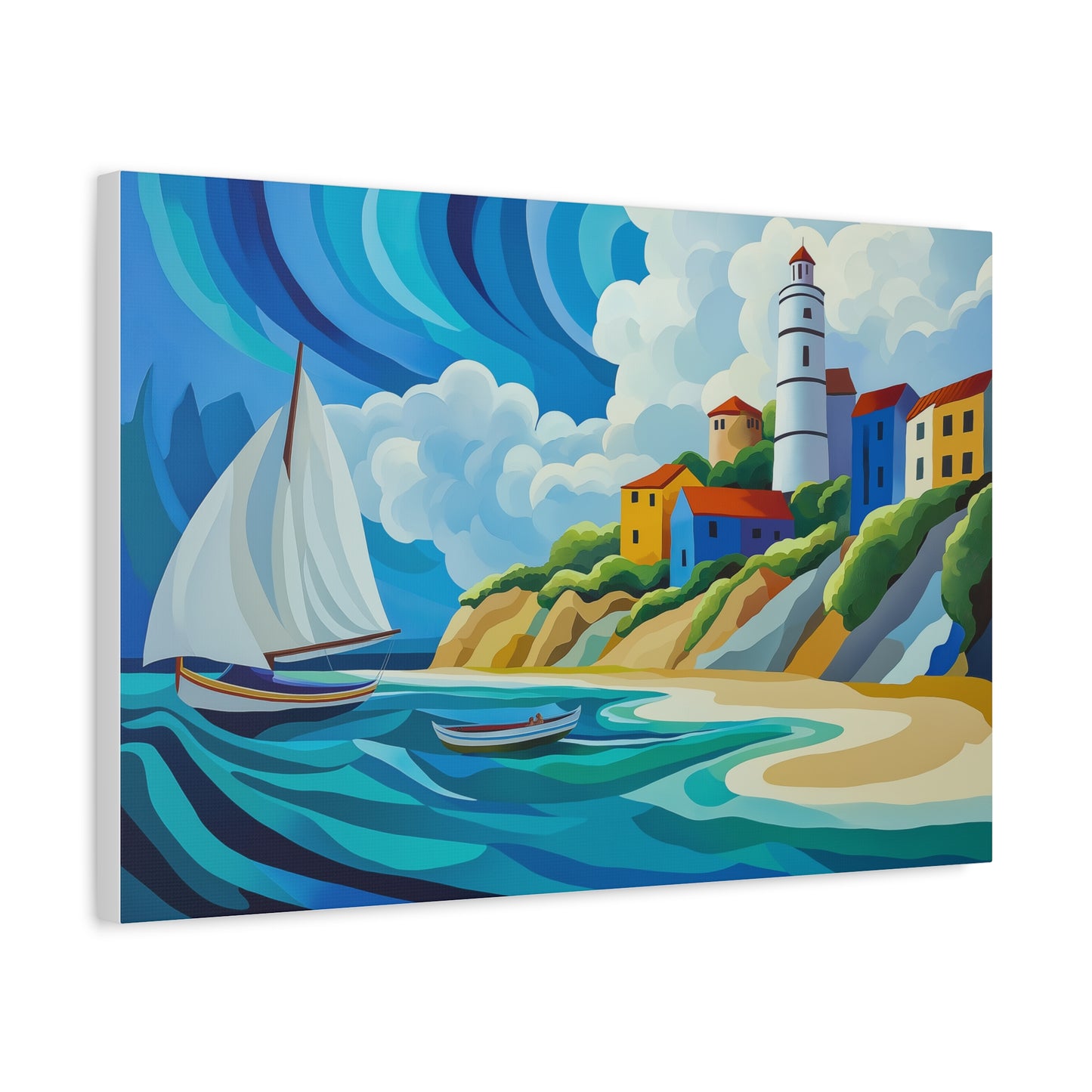 Évasion Maritime en Couleurs Vibrantes