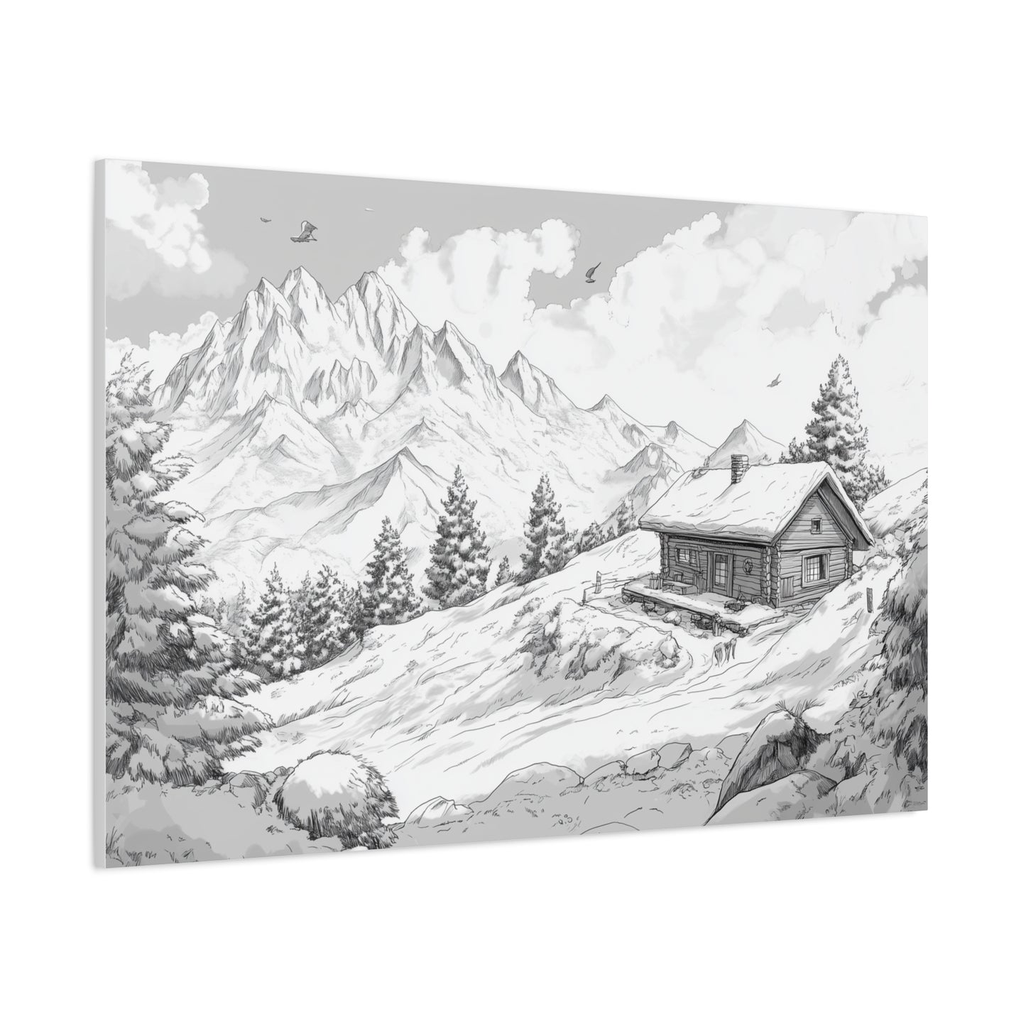 Évasion Alpine : Sérénité dans la Neige