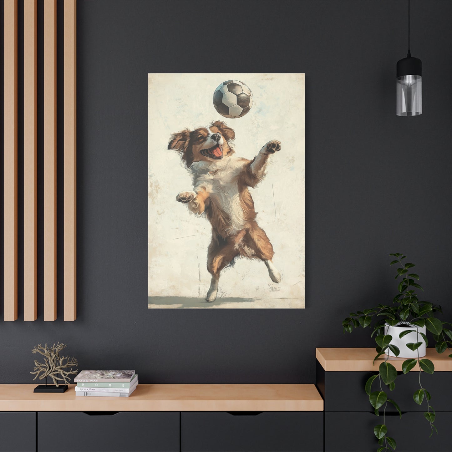 Champion de Football à Quatre Pattes