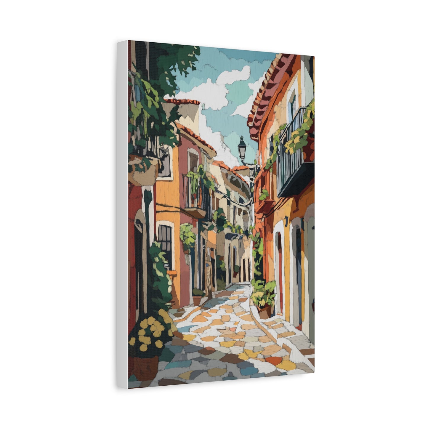 Évasion Colorée dans une Ruelle à Séville