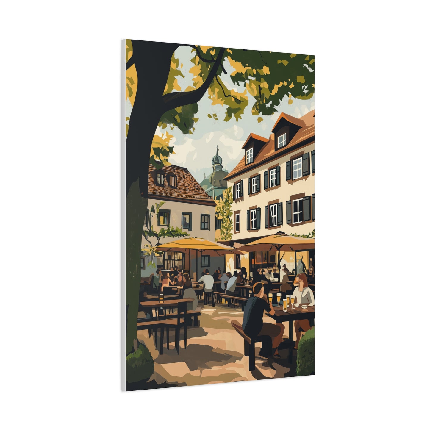 Évasion Enchantée dans un Biergarten à Munich