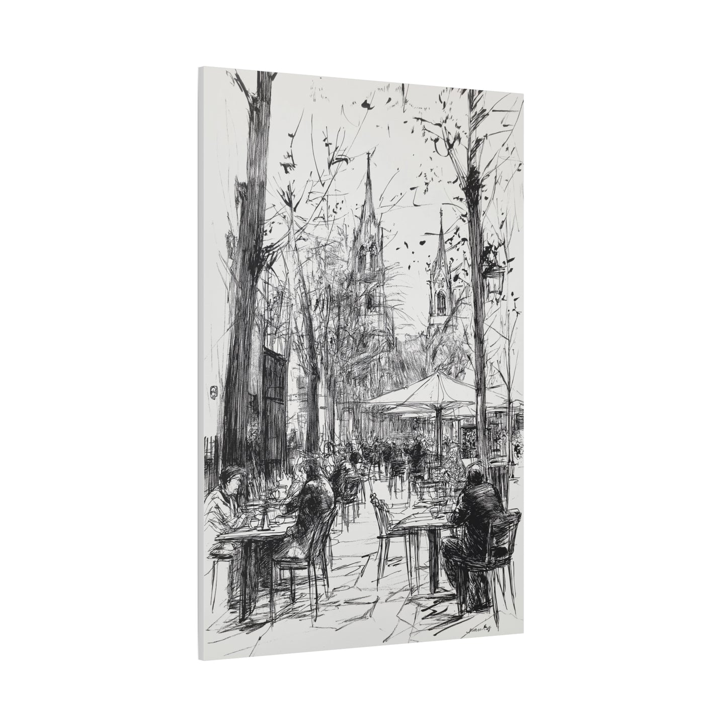 Évasion Munichoise : Terrasse et Cathédrale