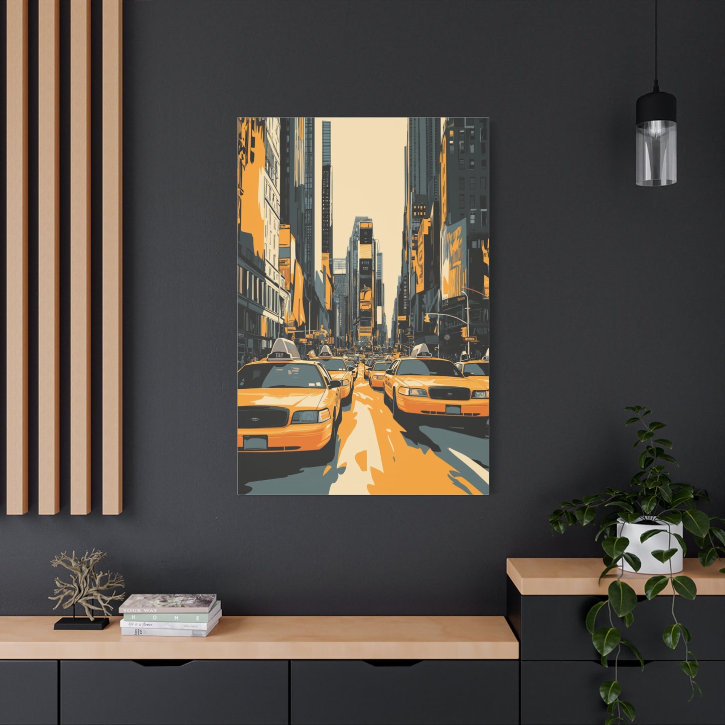 Taxis et gratte-ciels : New York vintage