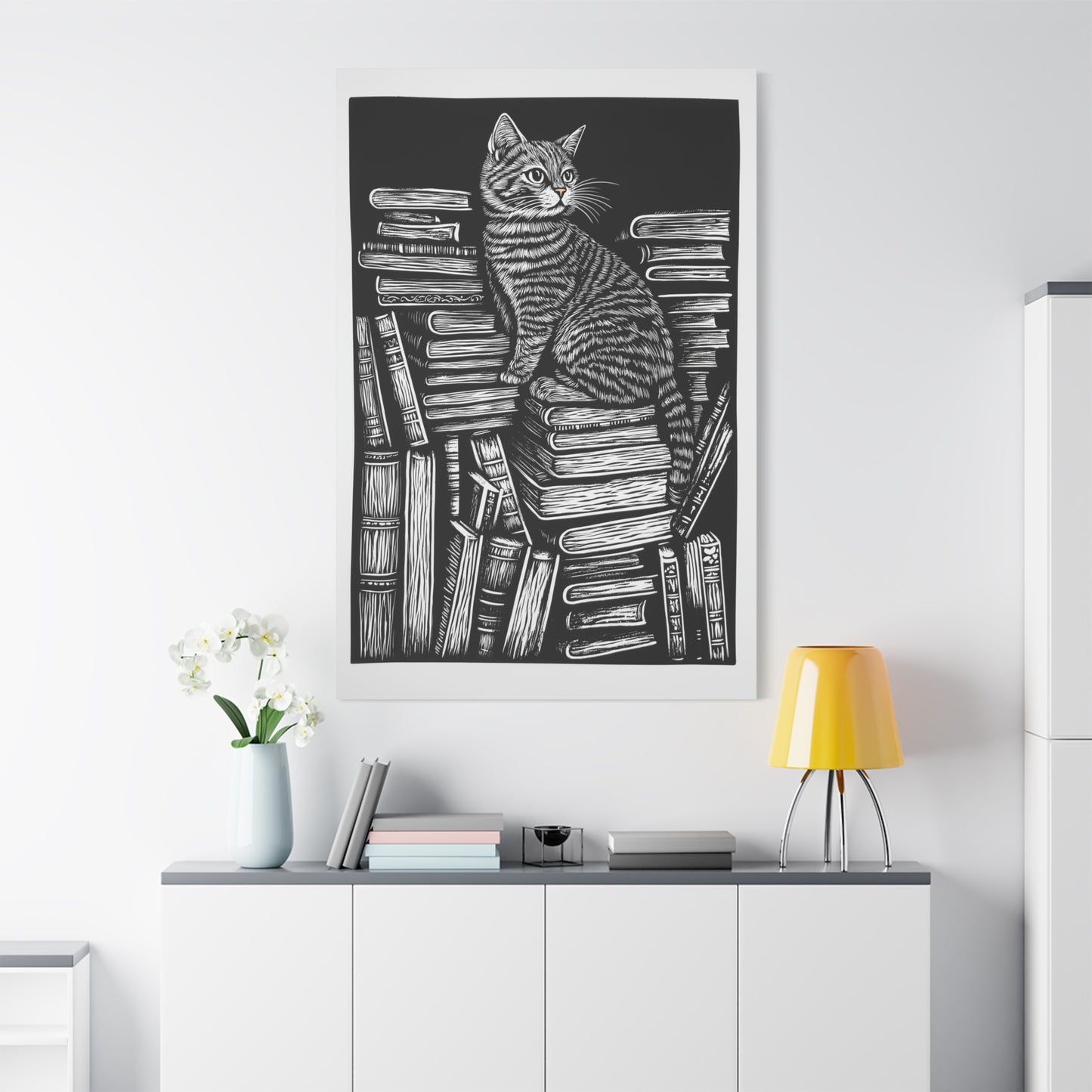 Chat Bibliophile: L'élégance Littéraire