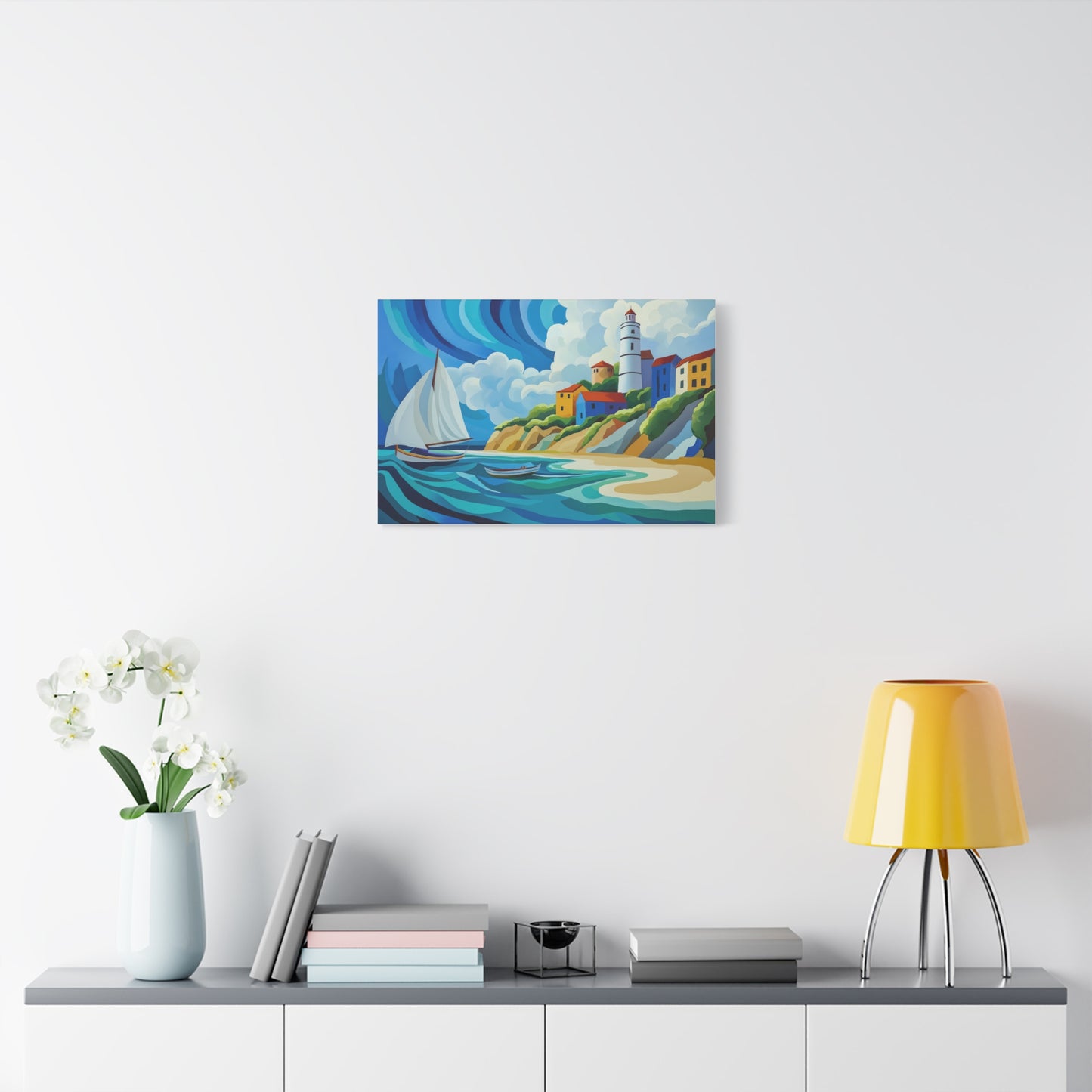 Évasion Maritime en Couleurs Vibrantes