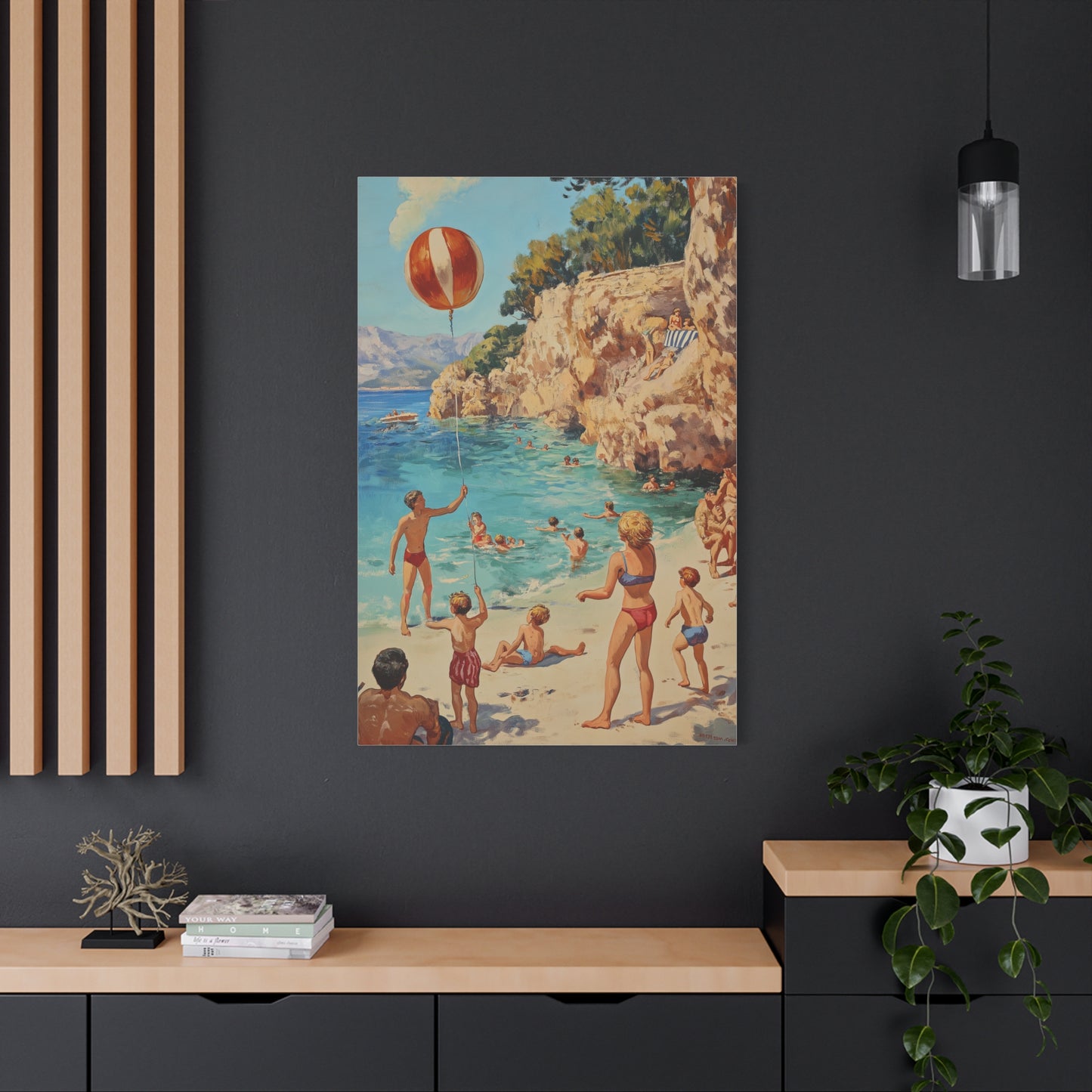 Évasion Ensoleillée sur la Plage Méditerranéenne