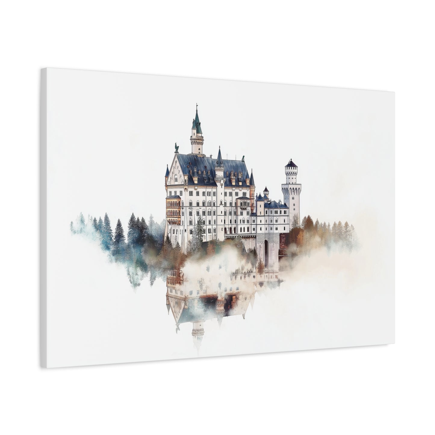 Château de Neuschwanstein au Coeur des Nuages