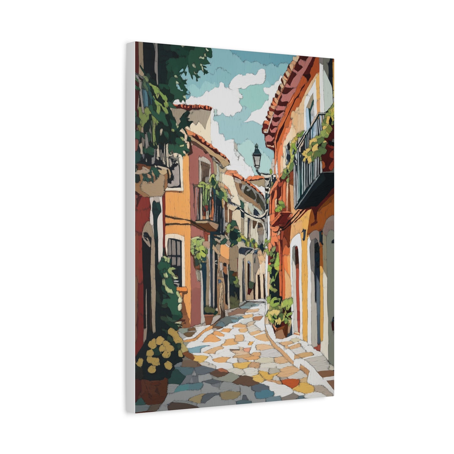 Évasion Colorée dans une Ruelle à Séville