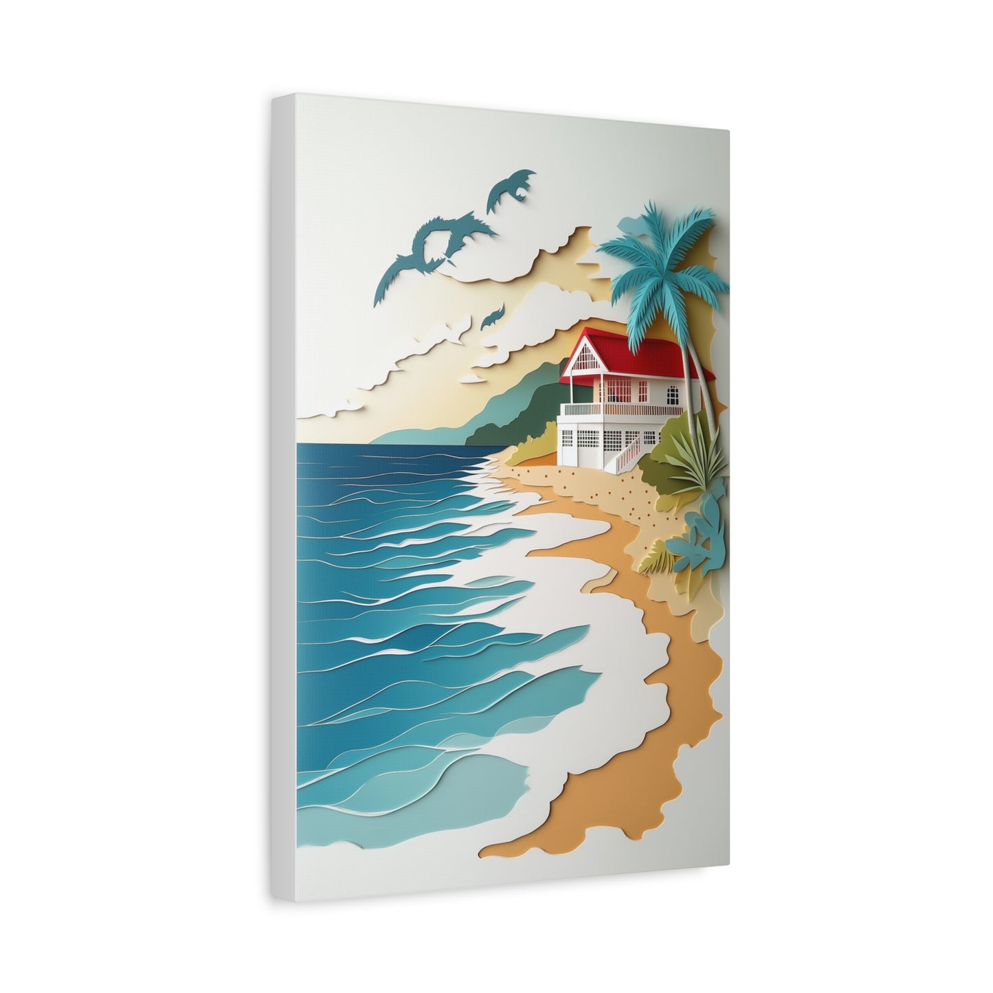 Évasion Tropicale : Art de Rêve