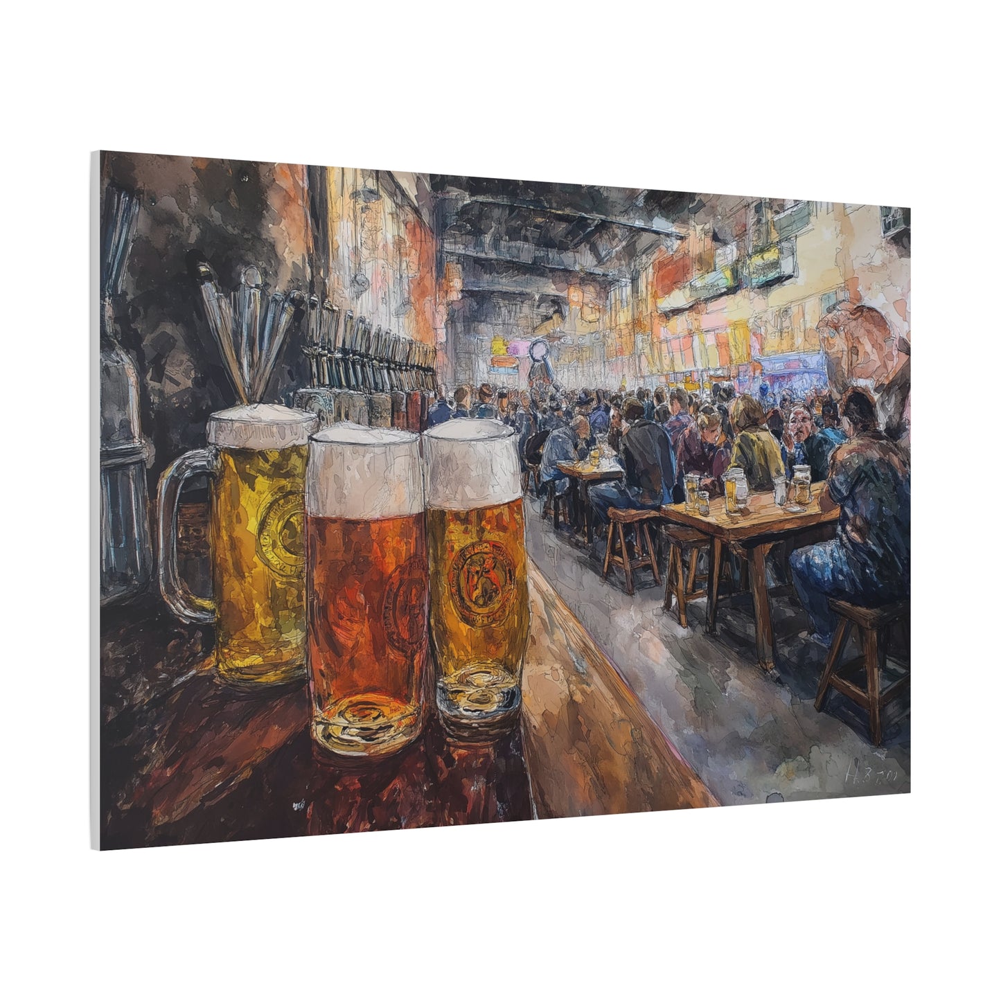 Ambiance festive à l'Oktoberfest