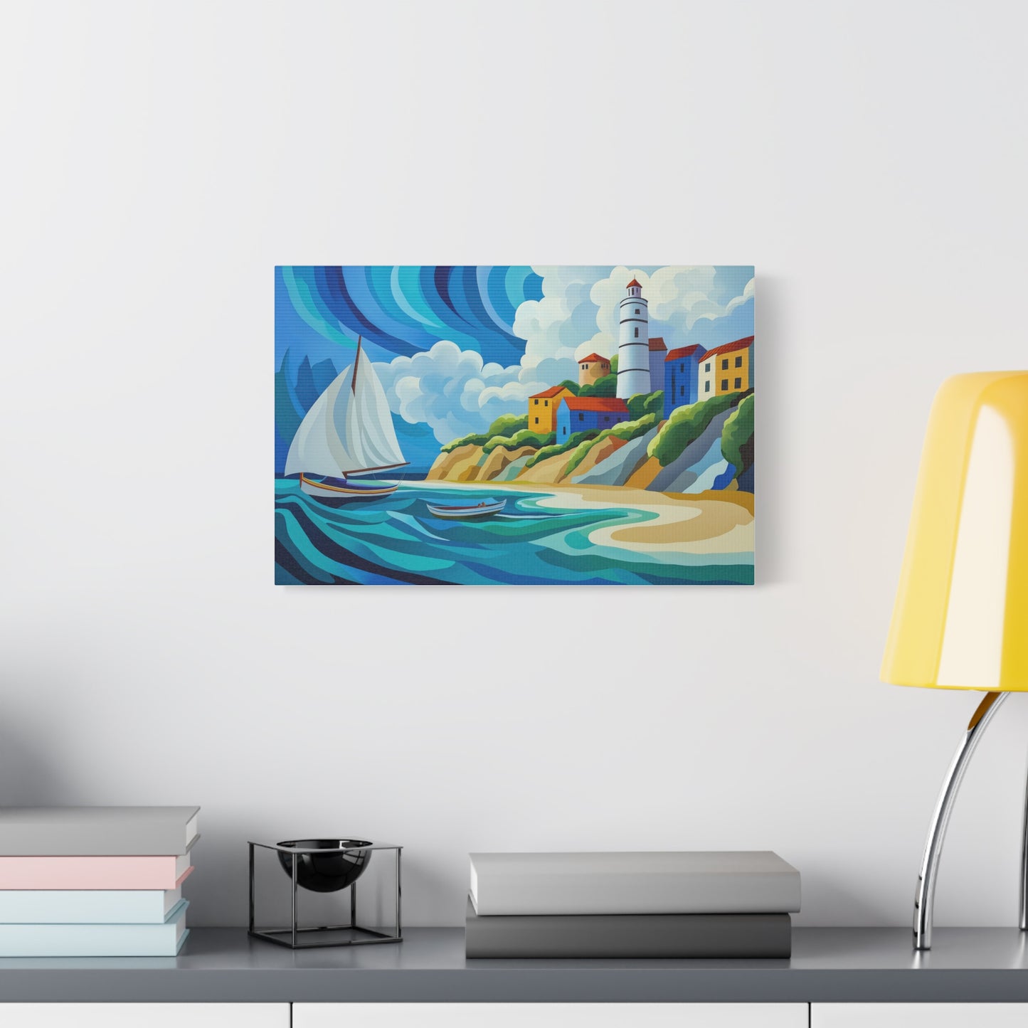 Évasion Maritime en Couleurs Vibrantes