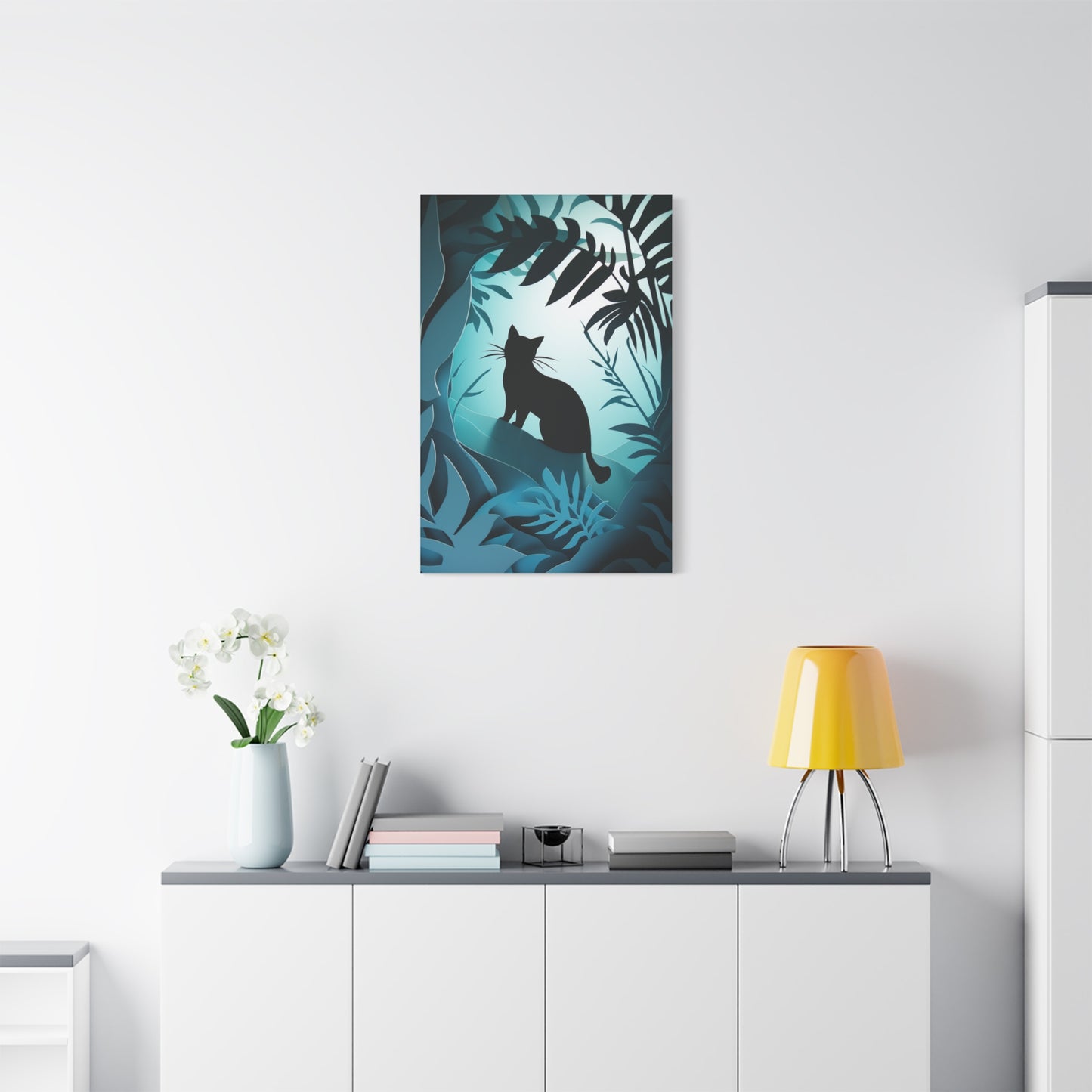 Mystère Félin dans la Jungle Sereine
