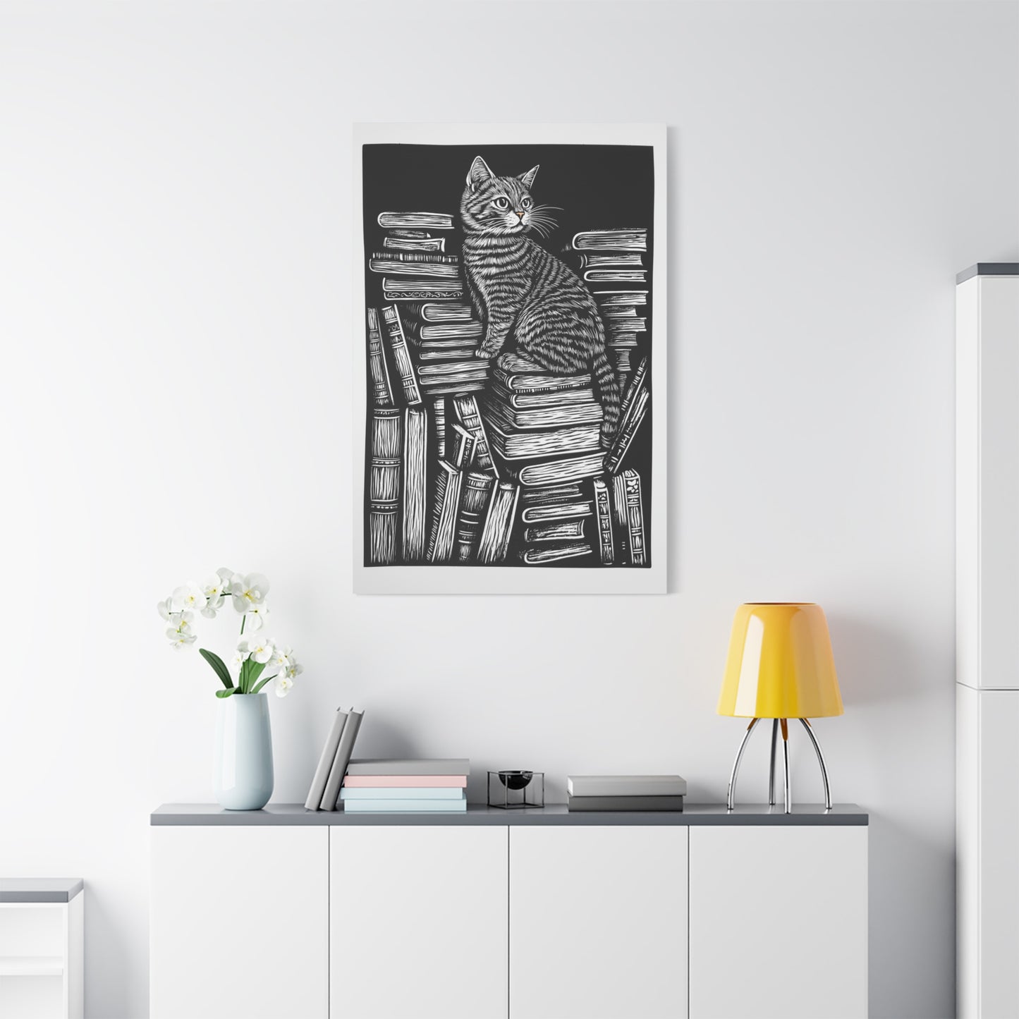 Chat Bibliophile: L'élégance Littéraire