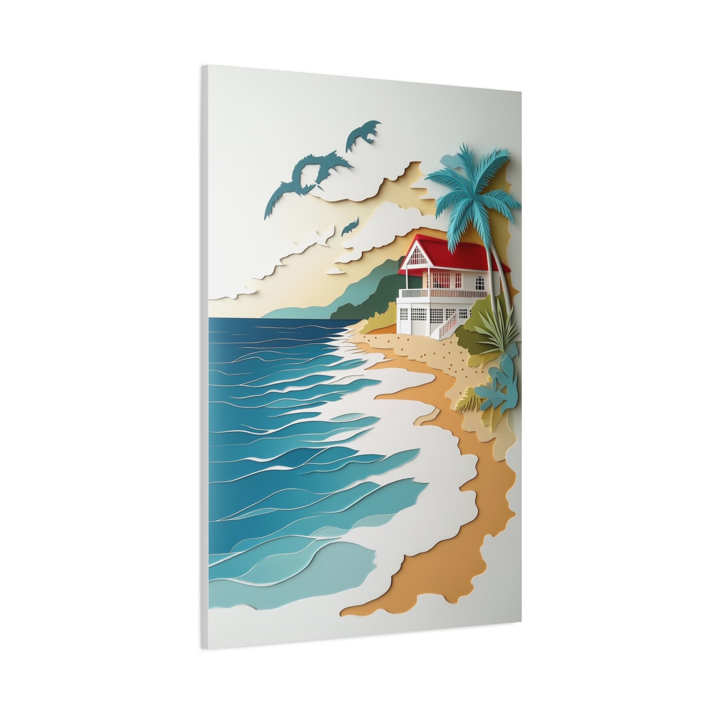 Évasion Tropicale : Art de Rêve