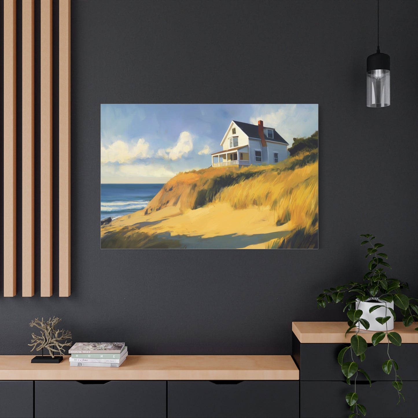 Maison Rêveuse au Bord de Mer
